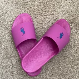 New Men’s Polo Ralph Lauren Signature Pony Slide Size 12